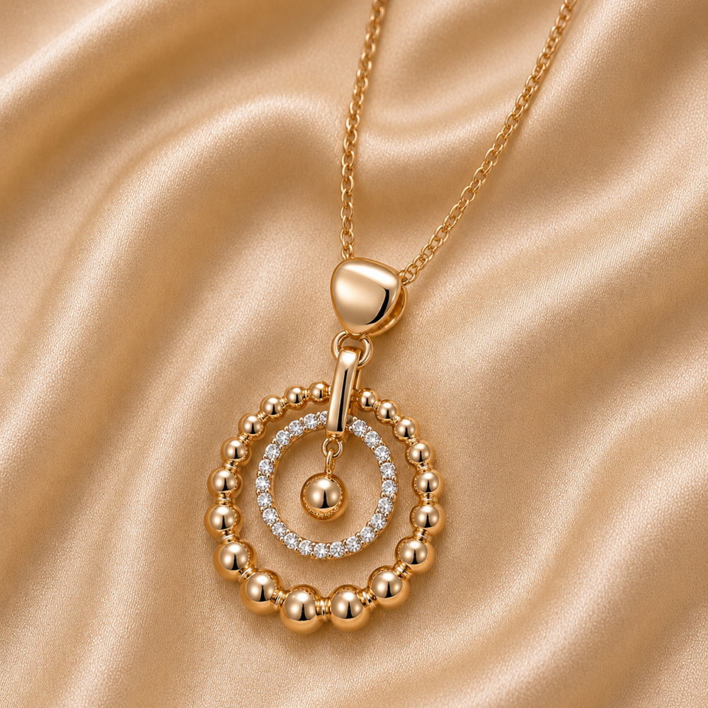 Golden Halo Pendant